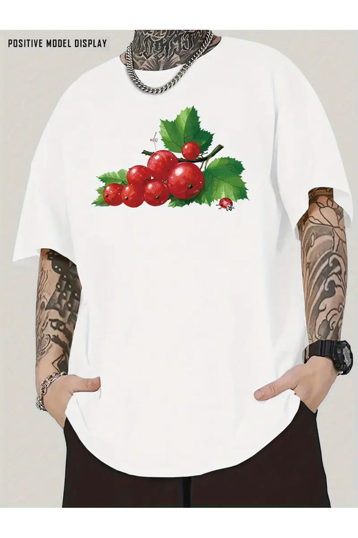 Premium Oversize Kesim Kısa Kollu Baskılı T-shirt