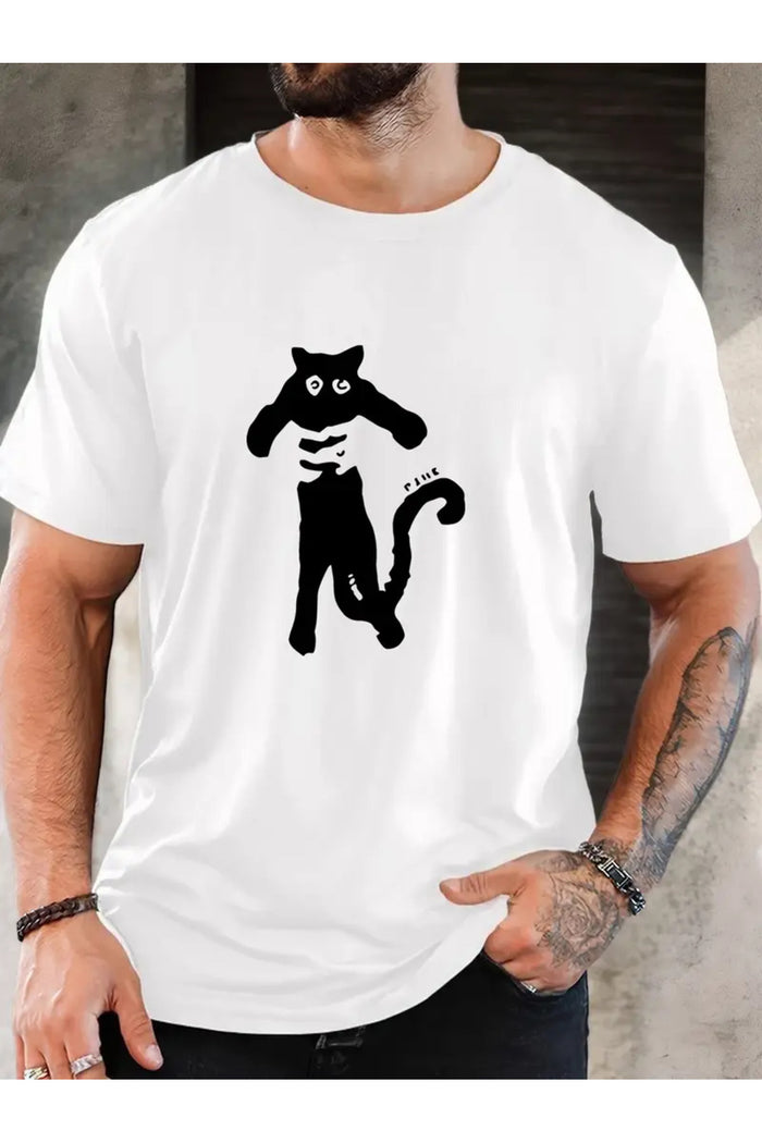 Premium Oversize Kesim Kısa Kollu Baskılı T-shirt