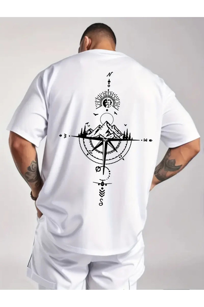 Premium Oversize Kesim Kısa Kollu Baskılı T-shirt