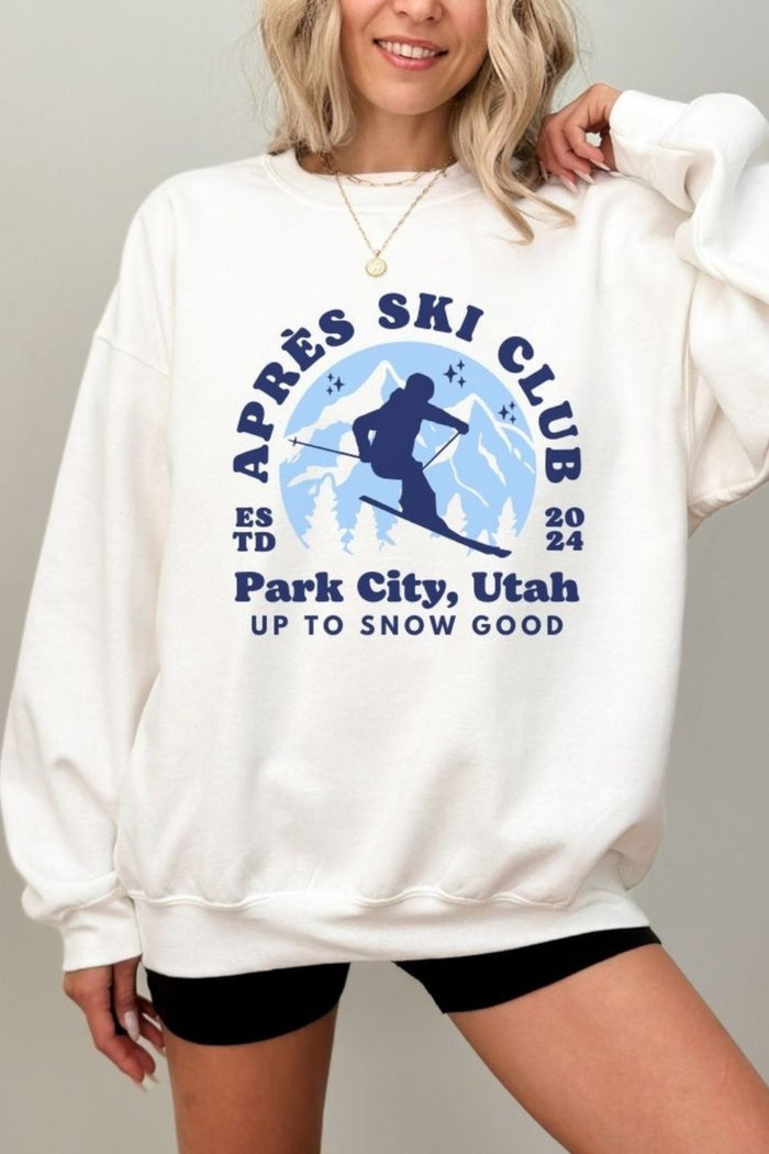 Premium Oversize Kesim Uzun Kollu Baskılı Sweatshirt