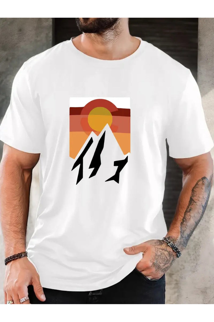 Premium Oversize Kesim Kısa Kollu Baskılı T-shirt