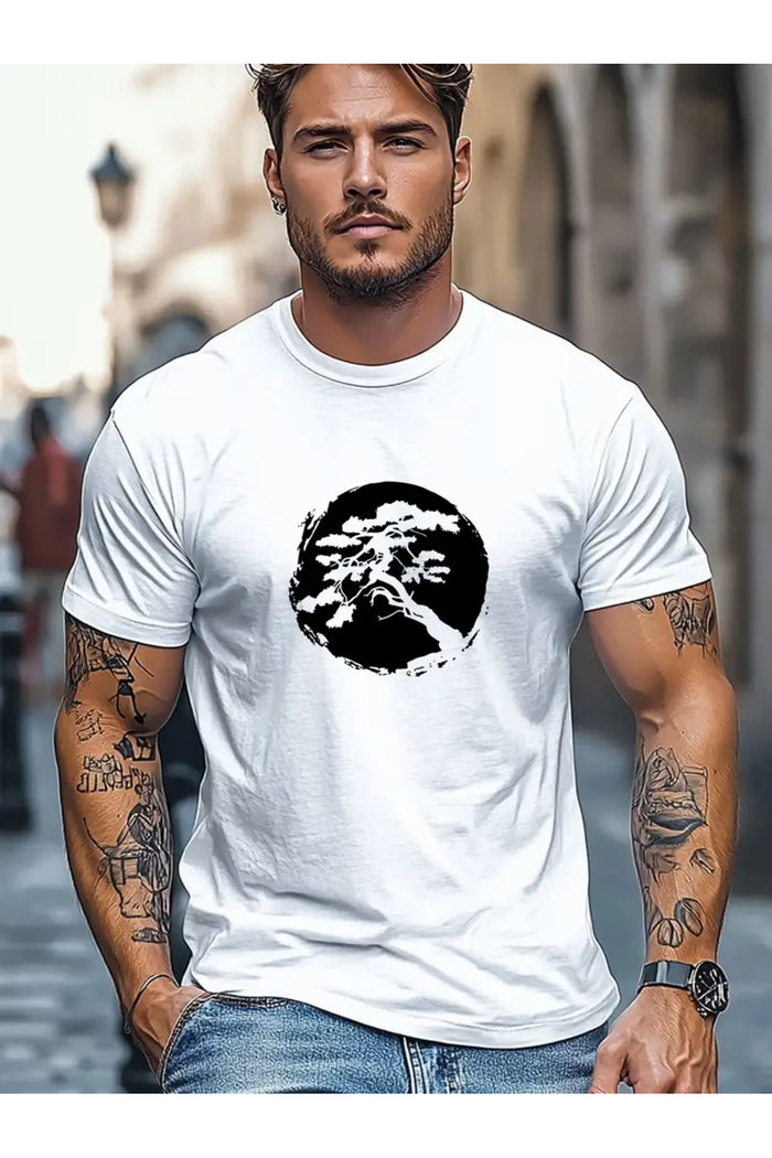 Premium Oversize Kesim Kısa Kollu Baskılı T-shirt