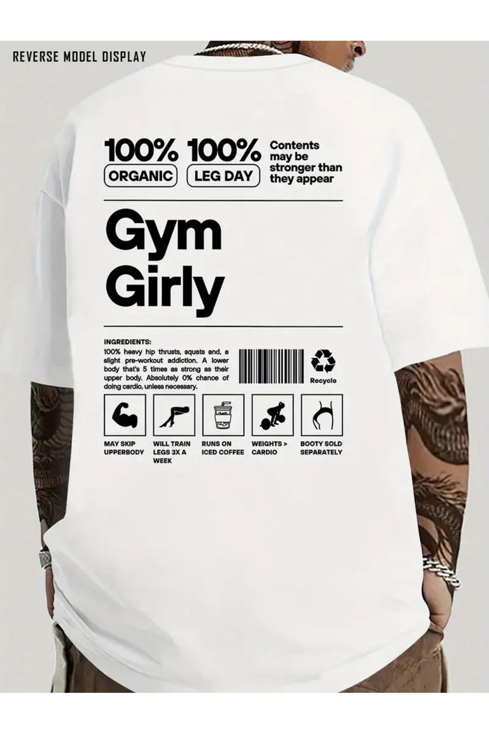 Premium Oversize Kesim Kısa Kollu Baskılı T-shirt