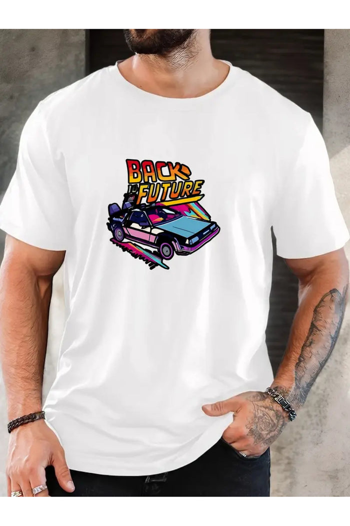 Premium Oversize Kesim Kısa Kollu Baskılı T-shirt