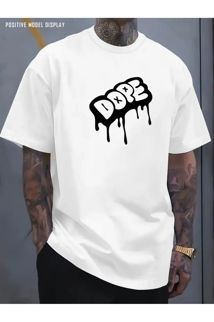 Premium Oversize Kesim Kısa Kollu Baskılı T-shirt