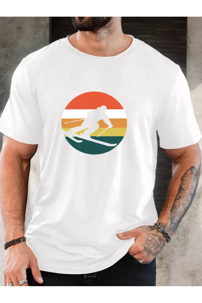 Premium Oversize Kesim Kısa Kollu Baskılı T-shirt