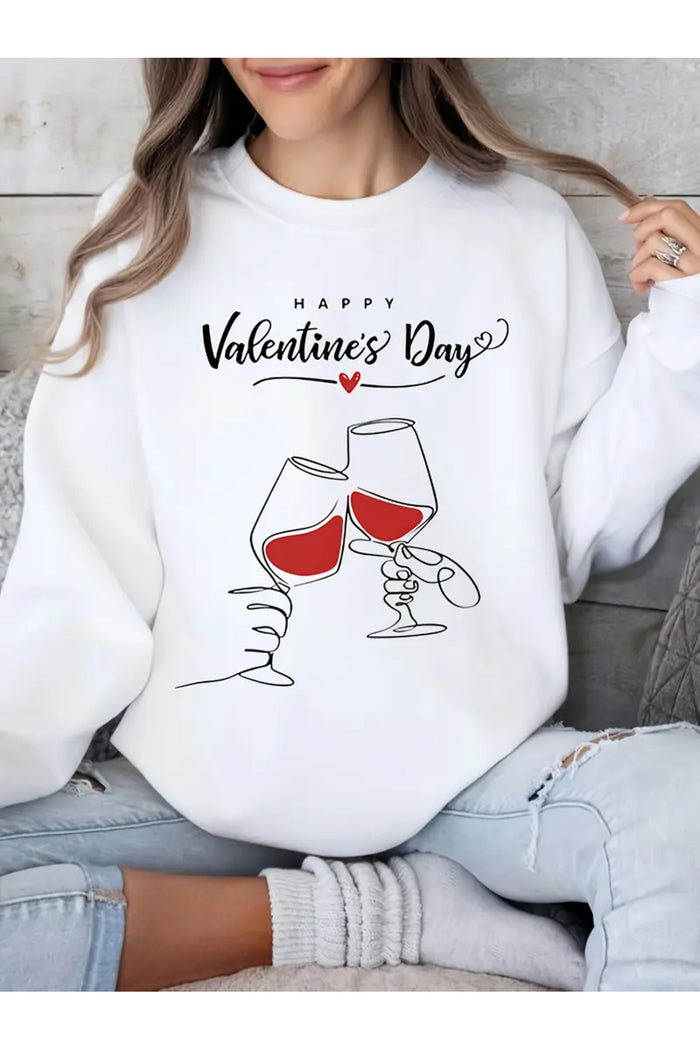 Premium Oversize Kesim Uzun Kollu Baskılı Sweatshirt