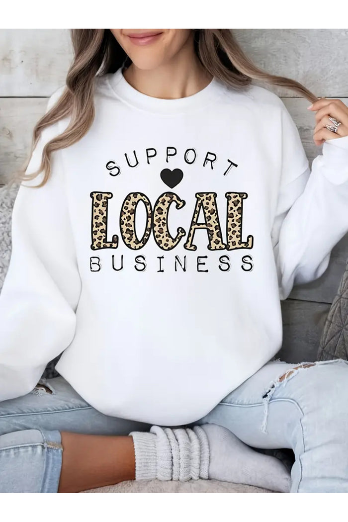 Premium Oversize Kesim Uzun Kollu Baskılı Sweatshirt