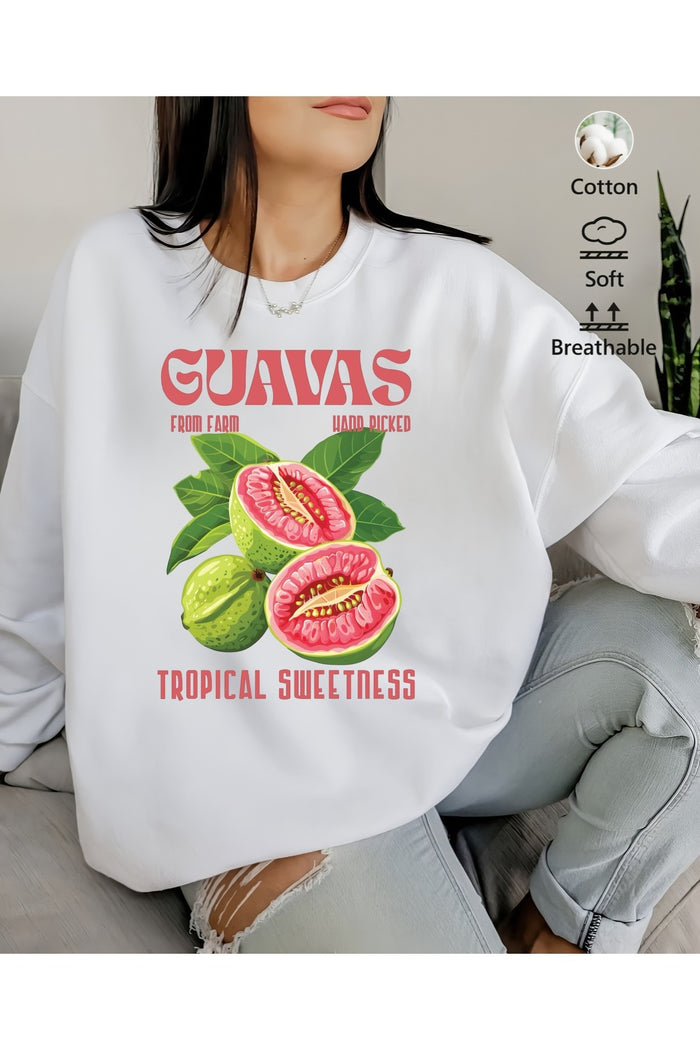 Premium Oversize Kesim Uzun Kollu Baskılı Sweatshirt