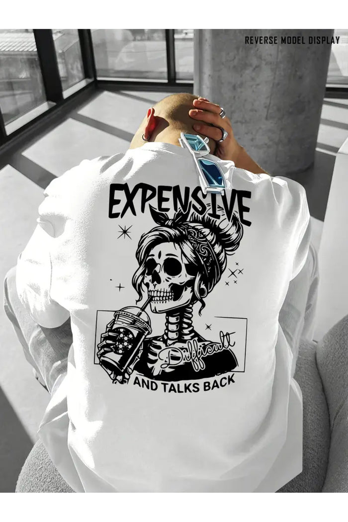 Premium Oversize Kesim Kısa Kollu Baskılı T-shirt