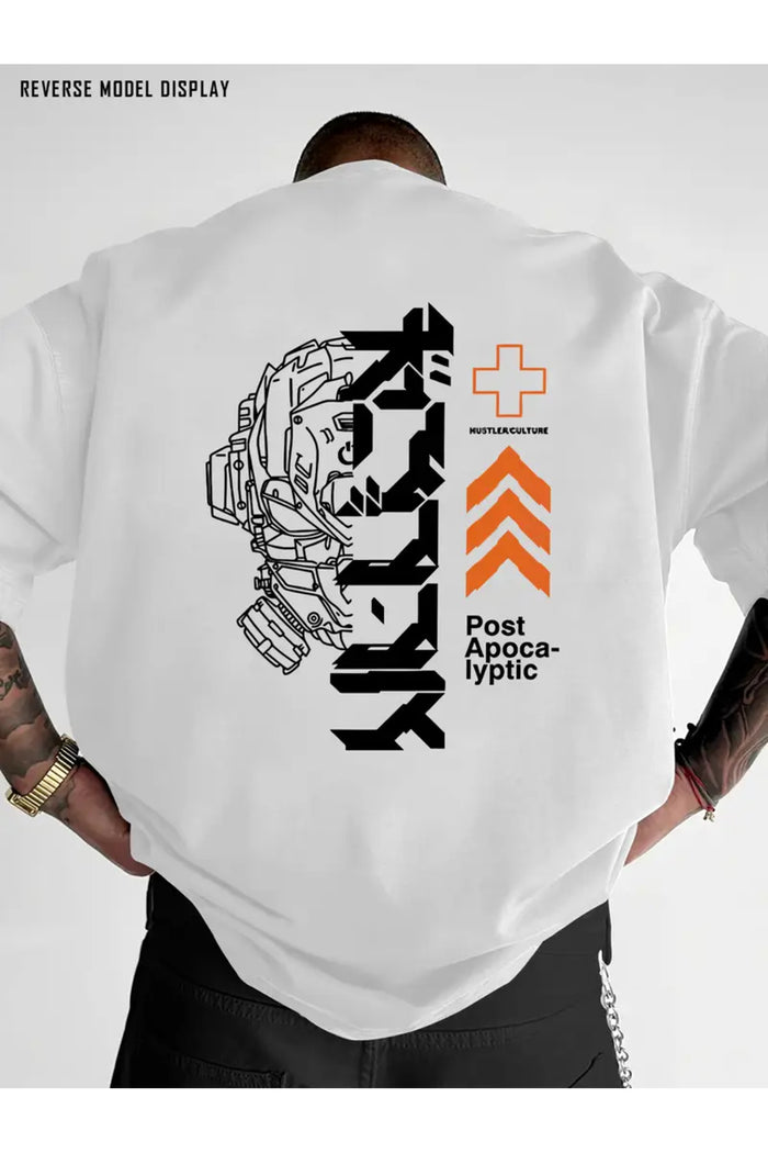 Premium Oversize Kesim Kısa Kollu Baskılı T-shirt