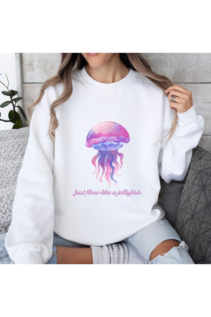 Premium Oversize Kesim Uzun Kollu Baskılı Sweatshirt