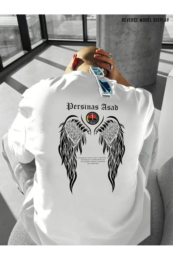 Premium Oversize Kesim Kısa Kollu Baskılı T-shirt