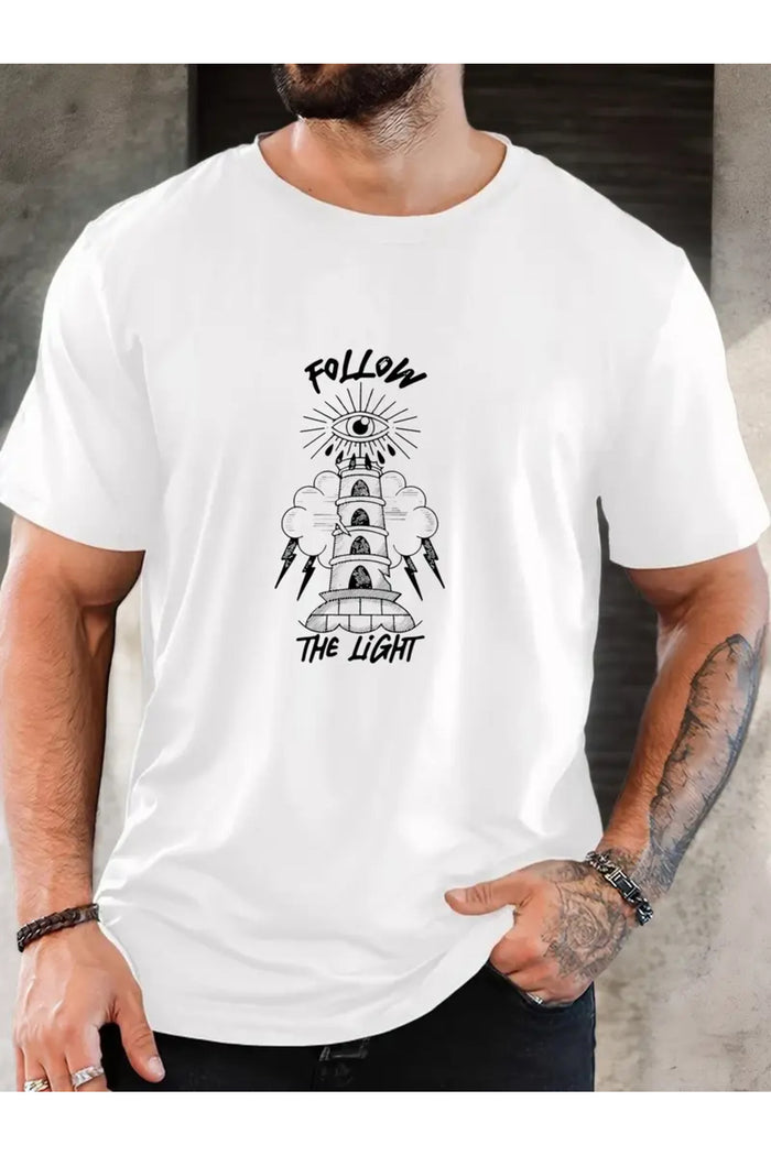 Premium Oversize Kesim Kısa Kollu Baskılı T-shirt