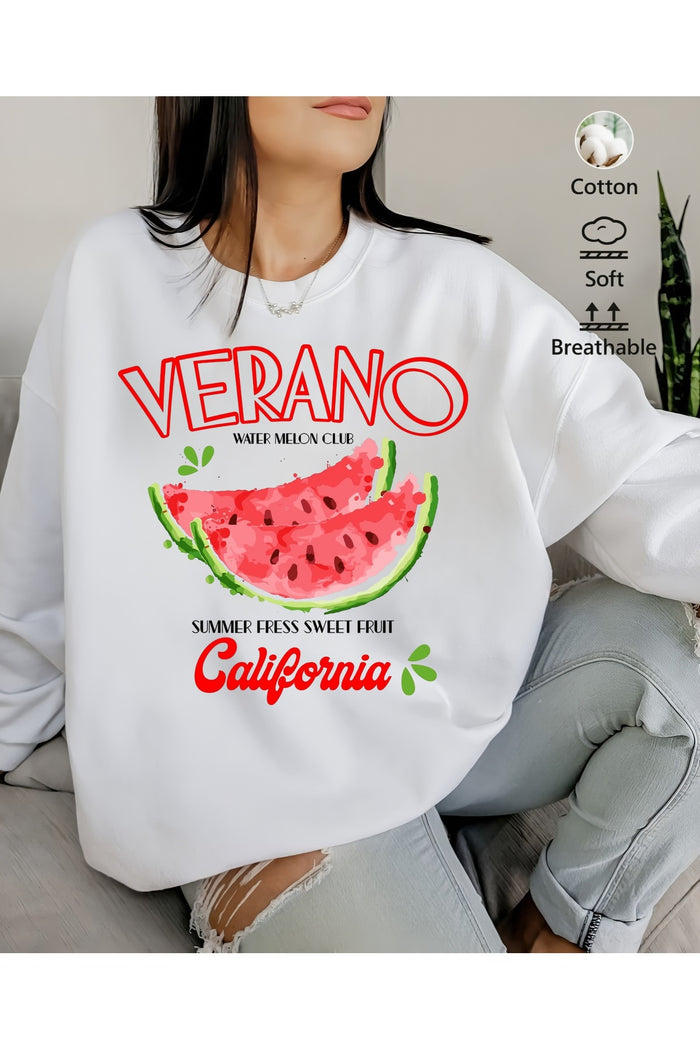 Premium Oversize Kesim Uzun Kollu Baskılı Sweatshirt