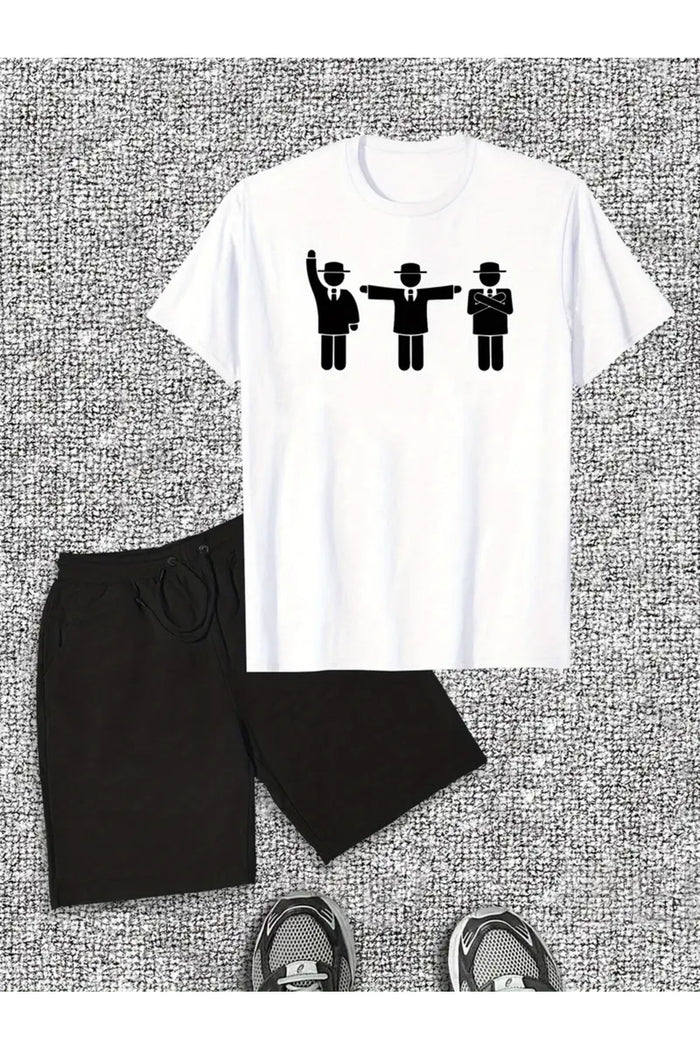 Premium Oversize Kesim Kısa Kollu Baskılı T-shirt