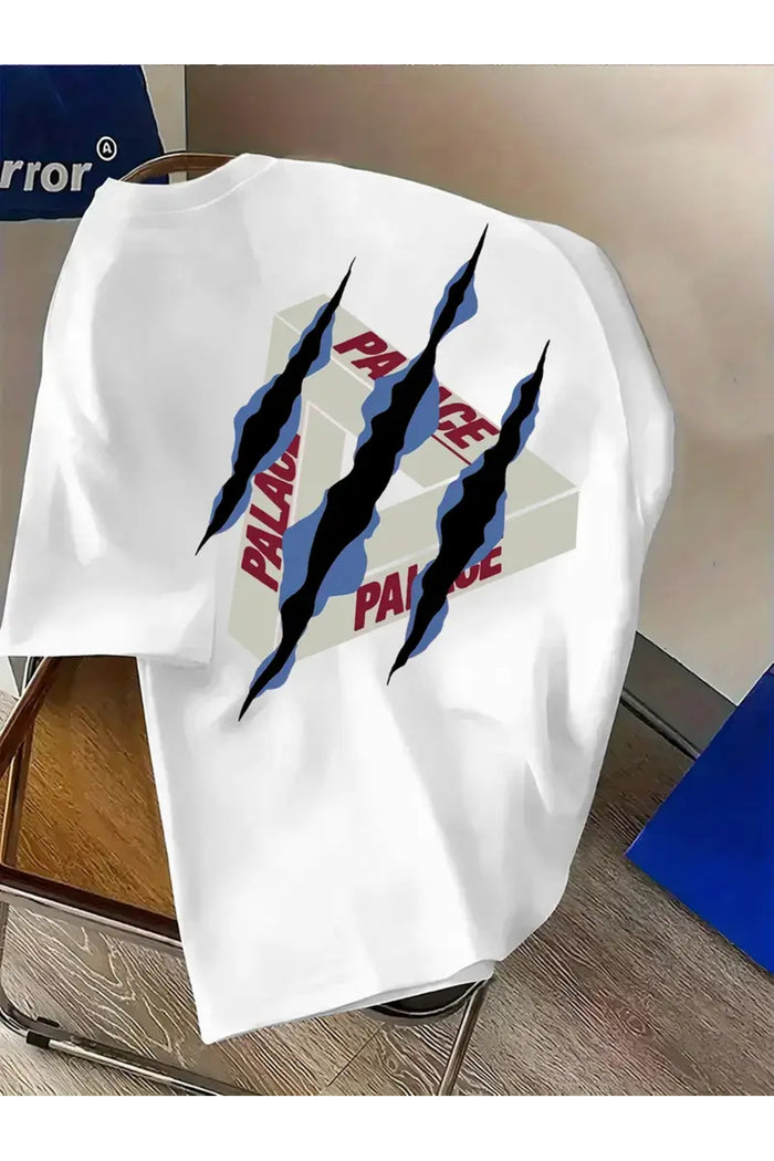 Premium Oversize Kesim Kısa Kollu Baskılı T-shirt
