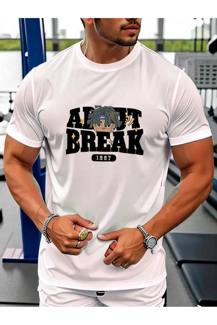 Premium Oversize Kesim Kısa Kollu Baskılı T-shirt