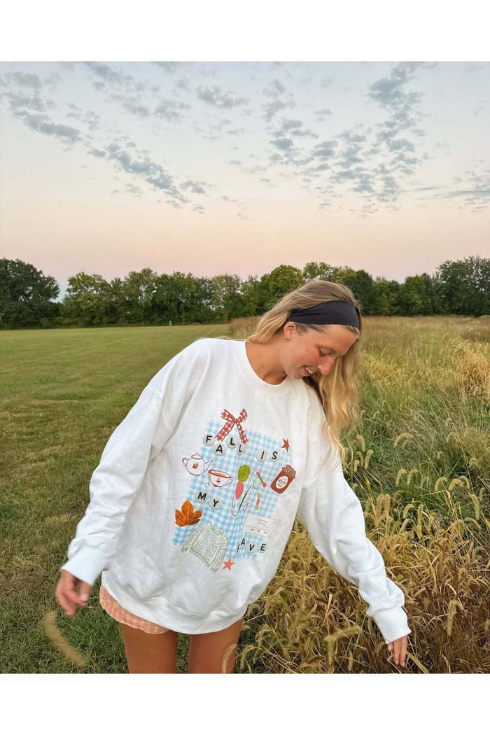 Travis Baskılı Bisiklet Yaka Oversize Kesim Sweatshirt