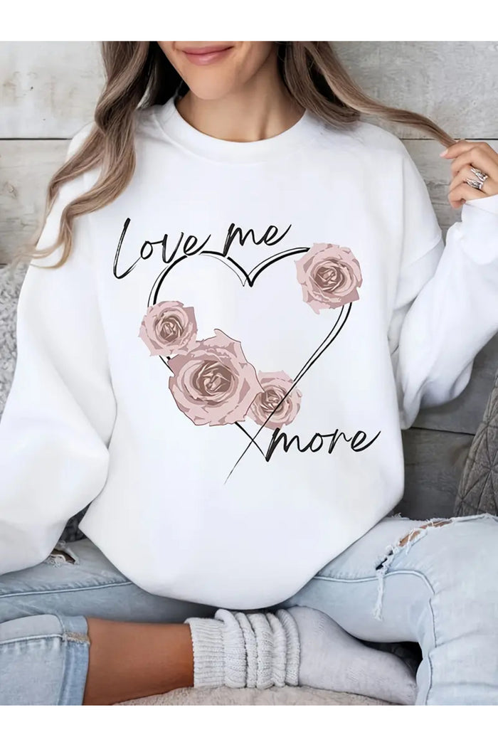 Premium Oversize Kesim Uzun Kollu Baskılı Sweatshirt