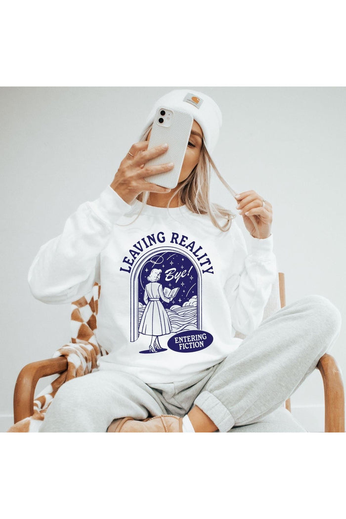 Premium Oversize Kesim Uzun Kollu Baskılı Sweatshirt