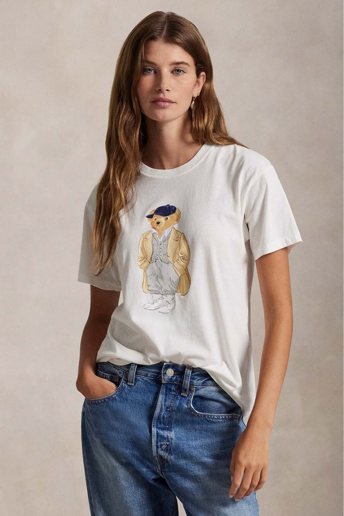 Oversize Kesim Kısa Kollu Baskılı T-shirt