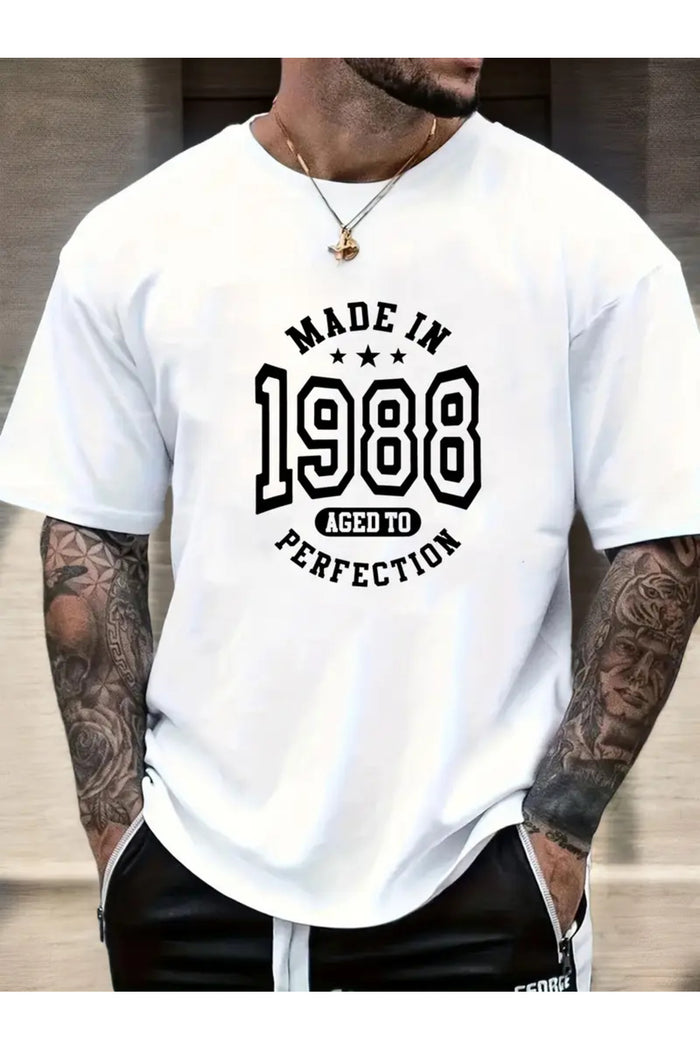Premium Oversize Kesim Kısa Kollu Baskılı T-shirt