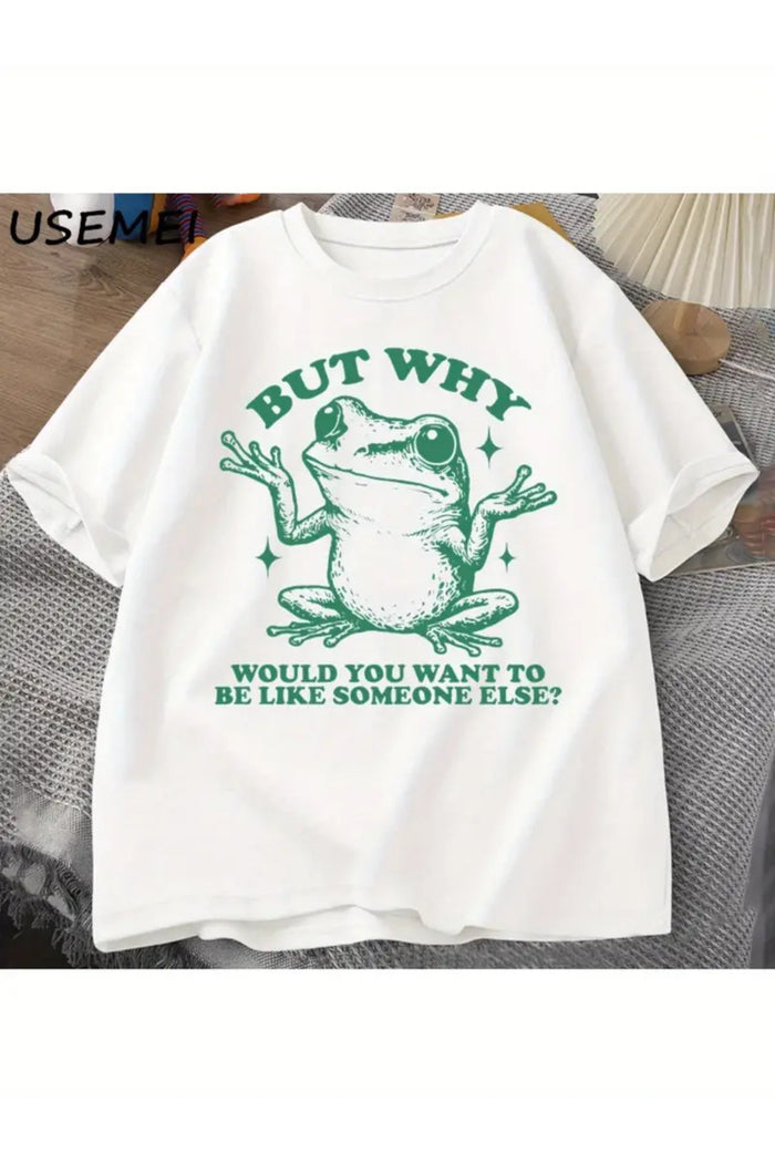 Premium Oversize Kesim Kısa Kollu Baskılı T-shirt