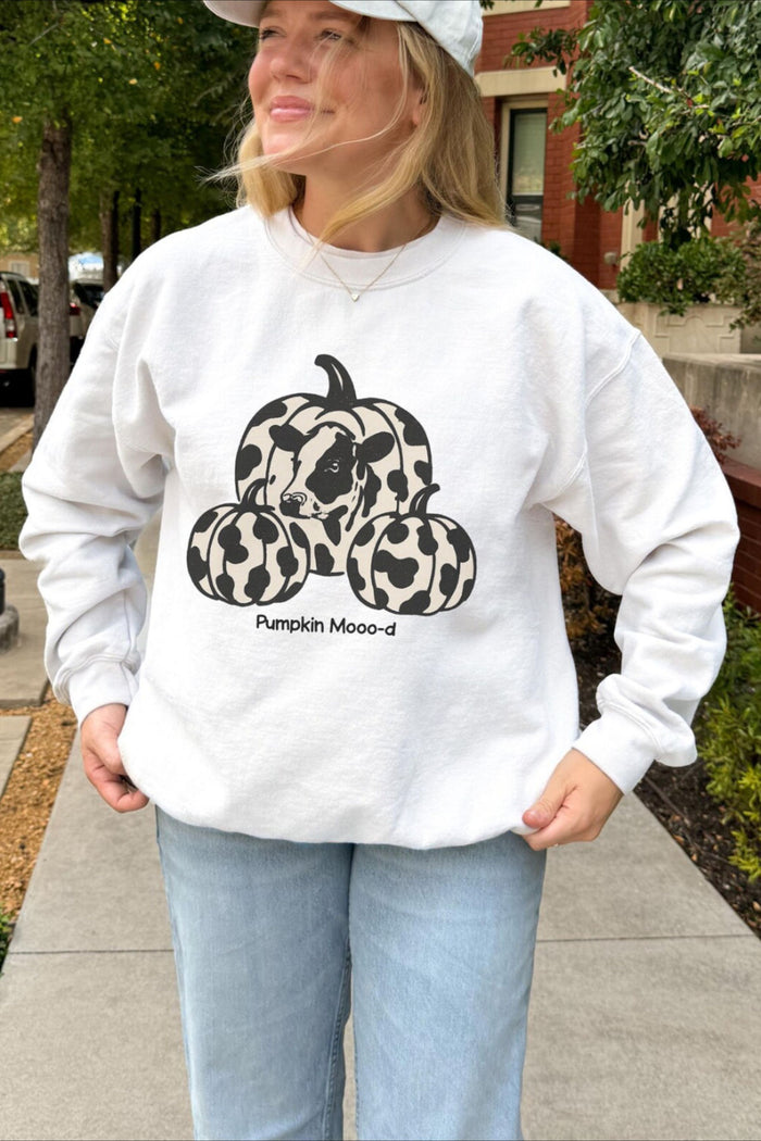 Premium Oversize Kesim Uzun Kollu Baskılı Sweatshirt
