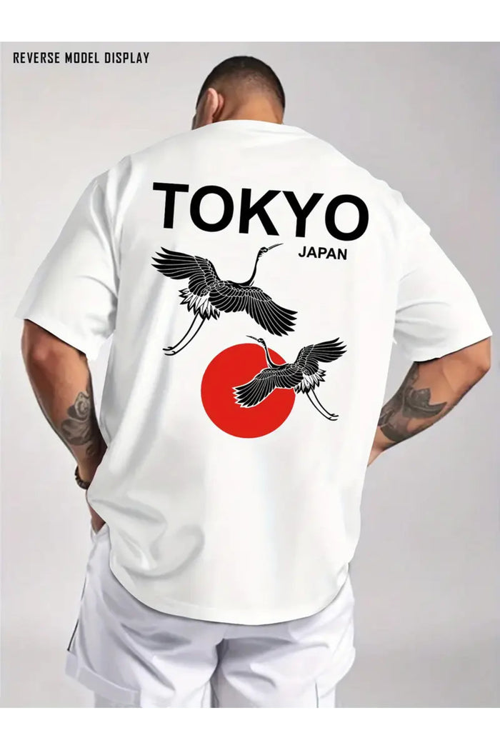 Premium Oversize Kesim Kısa Kollu Baskılı T-shirt