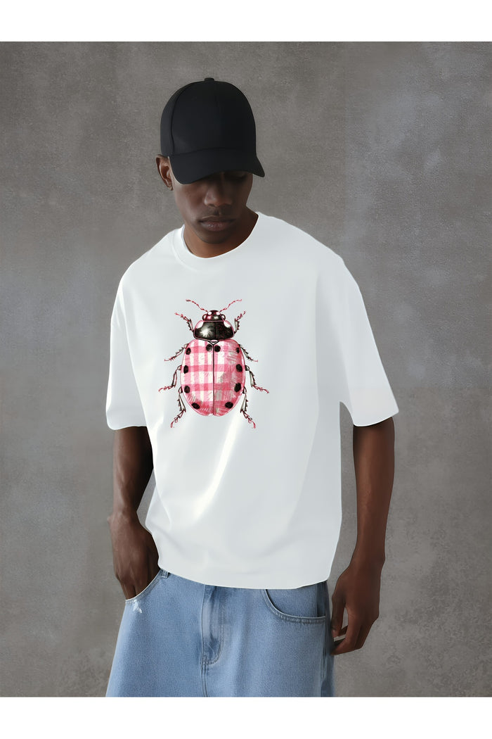 Premium Oversize Kesim Kısa Kollu Baskılı T-shirt
