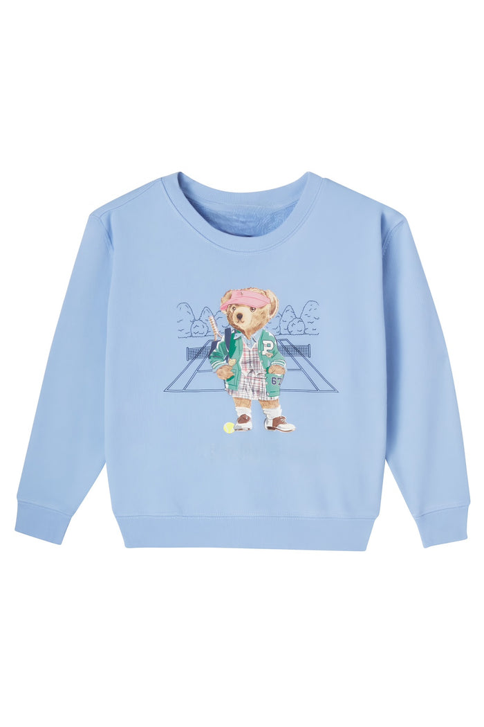 Oversize Kesim Uzun Kollu Organik Pamuk Sweatshirt