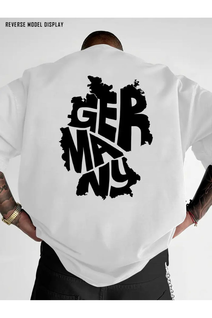 Premium Oversize Kesim Kısa Kollu Baskılı T-shirt