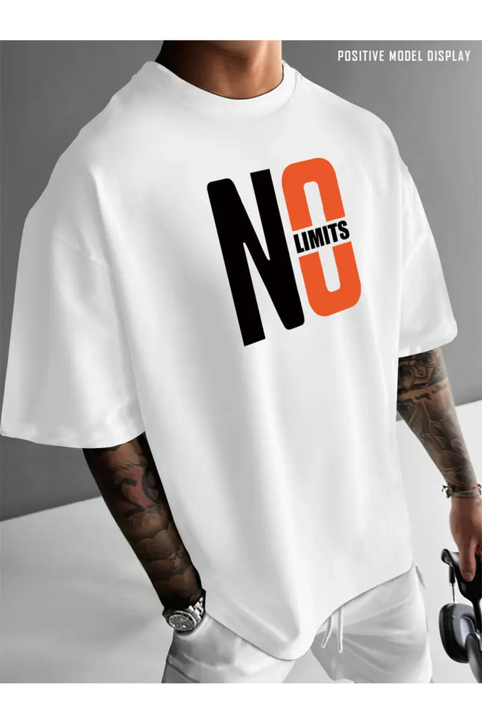 Premium Oversize Kesim Kısa Kollu Baskılı T-shirt