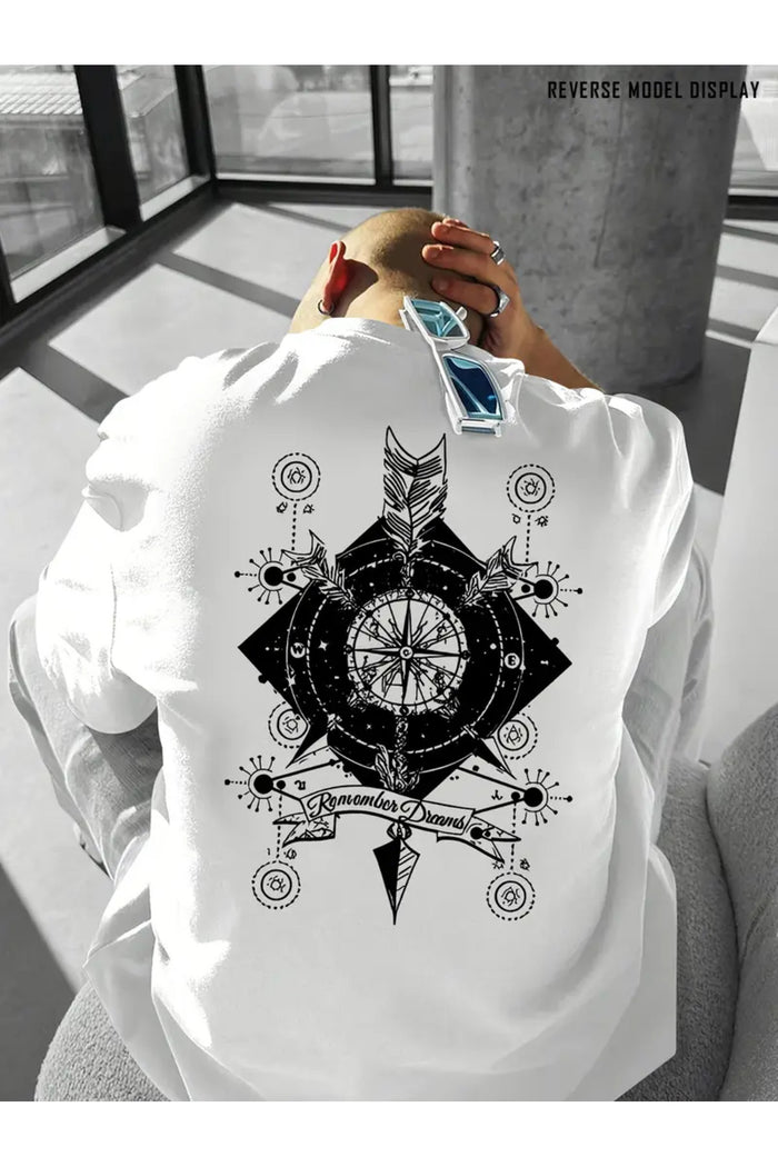 Premium Oversize Kesim Kısa Kollu Baskılı T-shirt