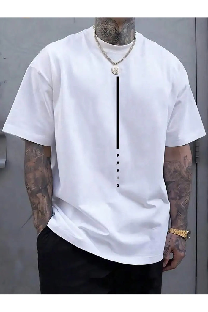 Premium Oversize Kesim Kısa Kollu Baskılı T-shirt