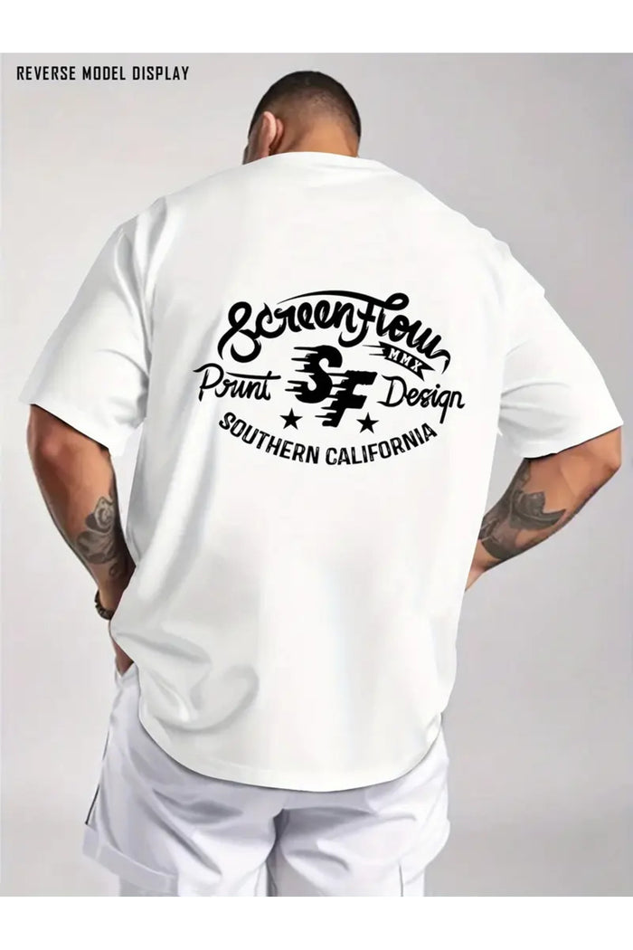 Premium Oversize Kesim Kısa Kollu Baskılı T-shirt
