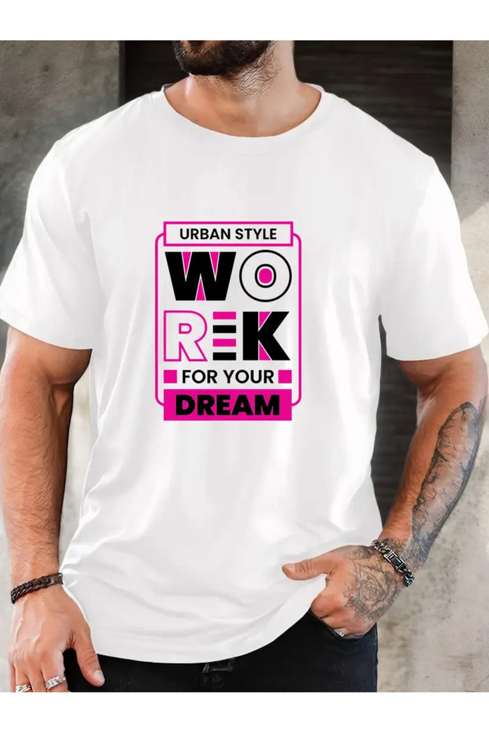 Premium Oversize Kesim Kısa Kollu Baskılı T-shirt