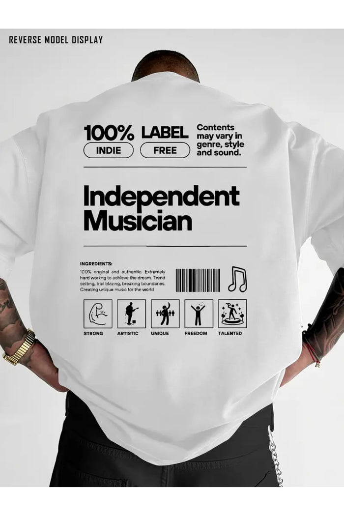 Premium Oversize Kesim Kısa Kollu Baskılı T-shirt