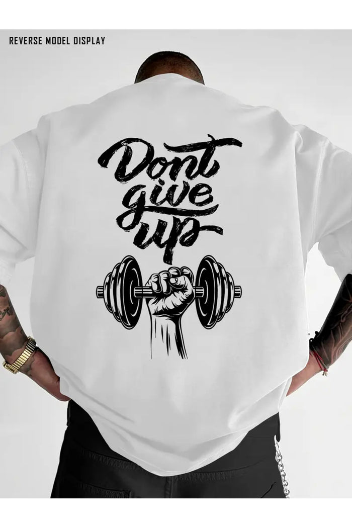 Premium Oversize Kesim Kısa Kollu Baskılı T-shirt