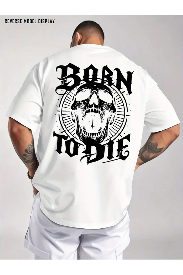 Premium Oversize Kesim Kısa Kollu Baskılı T-shirt