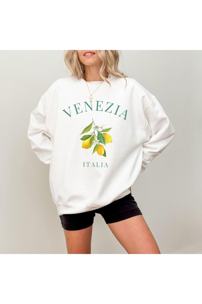 Premium Oversize Kesim Uzun Kollu Baskılı Sweatshirt