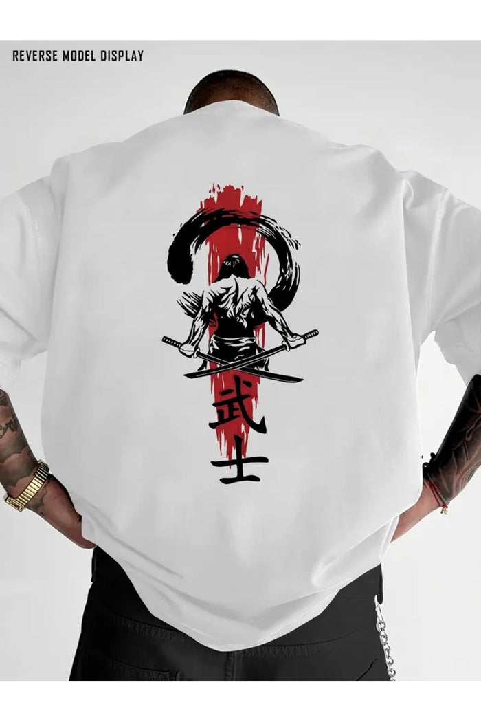 Premium Oversize Kesim Kısa Kollu Baskılı T-shirt