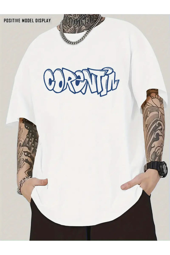 Premium Oversize Kesim Kısa Kollu Baskılı T-shirt