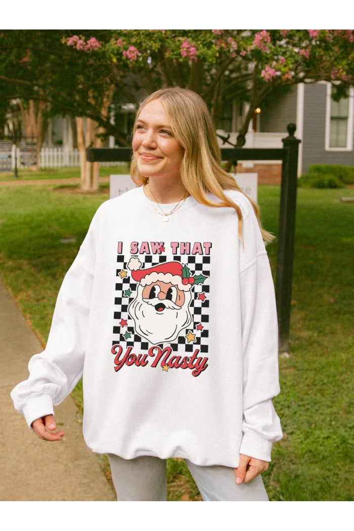Premium Oversize Kesim Uzun Kollu Baskılı Sweatshirt