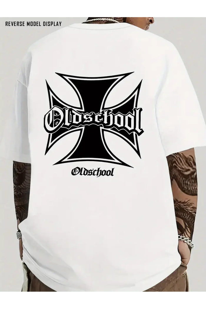 Premium Oversize Kesim Kısa Kollu Baskılı T-shirt