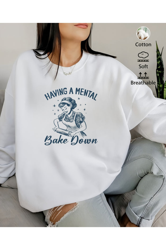 Premium Oversize Kesim Uzun Kollu Baskılı Sweatshirt