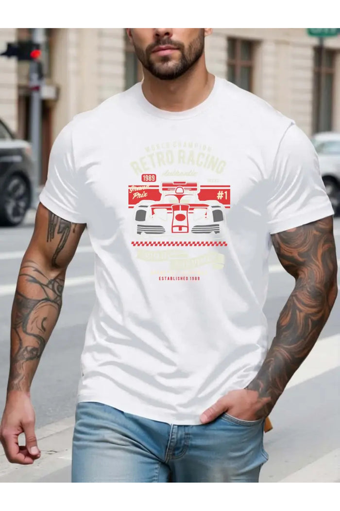 Premium Oversize Kesim Kısa Kollu Baskılı T-shirt