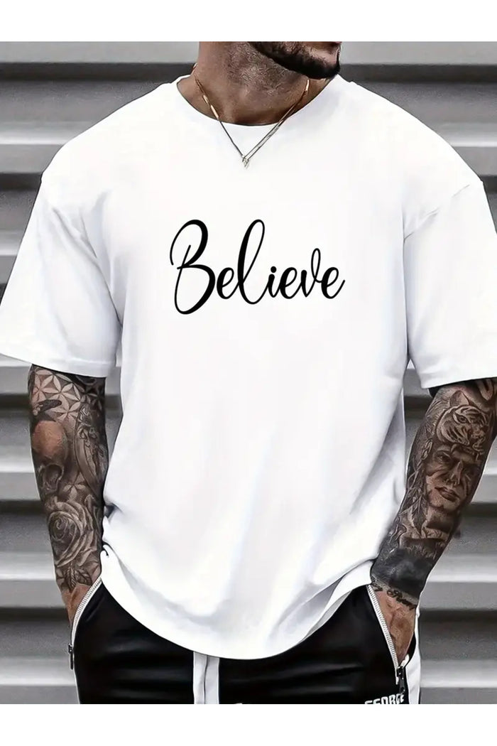 Premium Oversize Kesim Kısa Kollu Baskılı T-shirt
