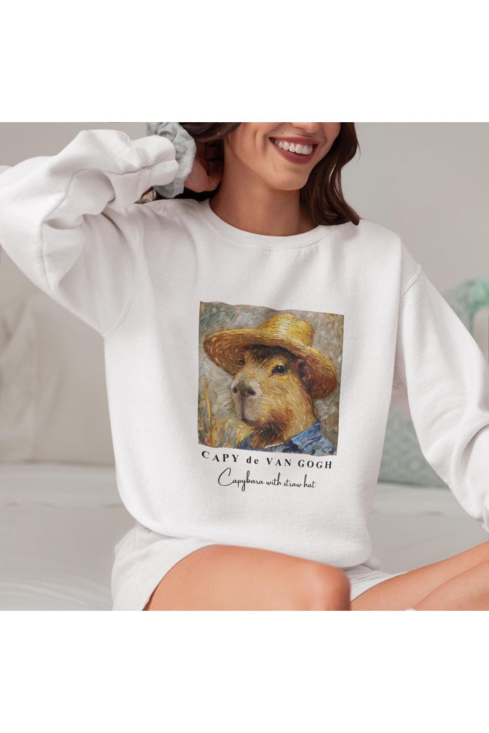 Premium Oversize Kesim Uzun Kollu Baskılı Sweatshirt
